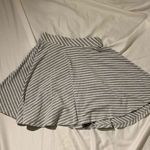 SO stripped skirt